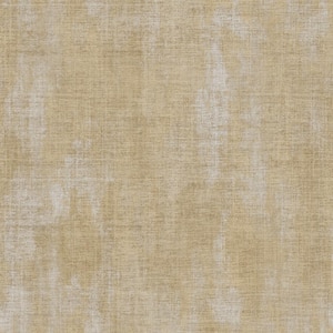 Italian Textures 2-Gold Beige Rough Texture Design Vinyl on Non-Woven Non-Pasted Wallpaper Roll (Covers 57.75 sq. ft.)