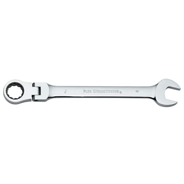 GEARWRENCH 18 mm Metric 72-Tooth Flex Head Combination Ratcheting Wrench