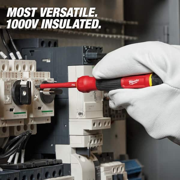 Milwaukee 8-in-1 1000V Insulated Precision Multi-Bit