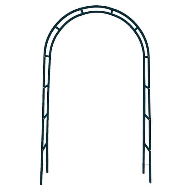 94 Inch Metal Garden Arch Trellis for Climbing Plants Army Green Wedding Birthday Decorations Easy Assembly Outdoor