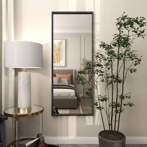 60 in. x 24 in. Rectangle Framed Black Wall Mirror