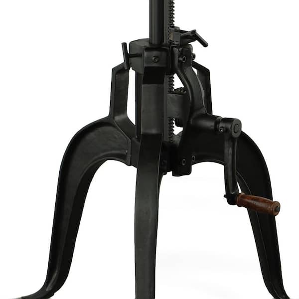 Carolina Forge Bentley Chestnut Adjustable Crank Table