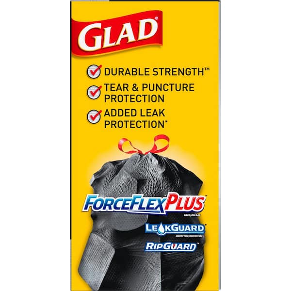 Glad Dual Defense 30 Gal. Large Black Trash Bag (25-Count) - Valu Home  Centers
