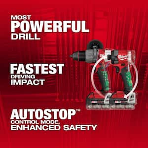 M18 FUEL 18-Volt Lithium-Ion Brushless Cordless Hammer Drill and Impact Driver Combo Kit with 8.0 Ah High Output Battery