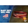 Southwire 100 ft. 12/3 SJTW USA Outdoor Heavy-Duty Extension Cord