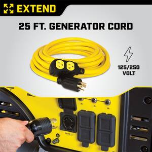 25 ft. 240-Volt Generator Power Cord