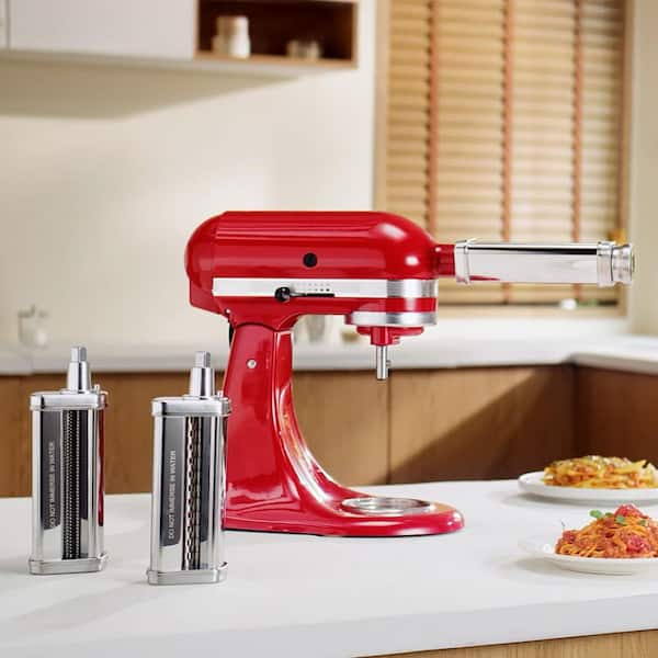 Stainless Steel 3-Piece KitchenAid Stand Mixer Compatible Accessory Pasta Maker Attachment