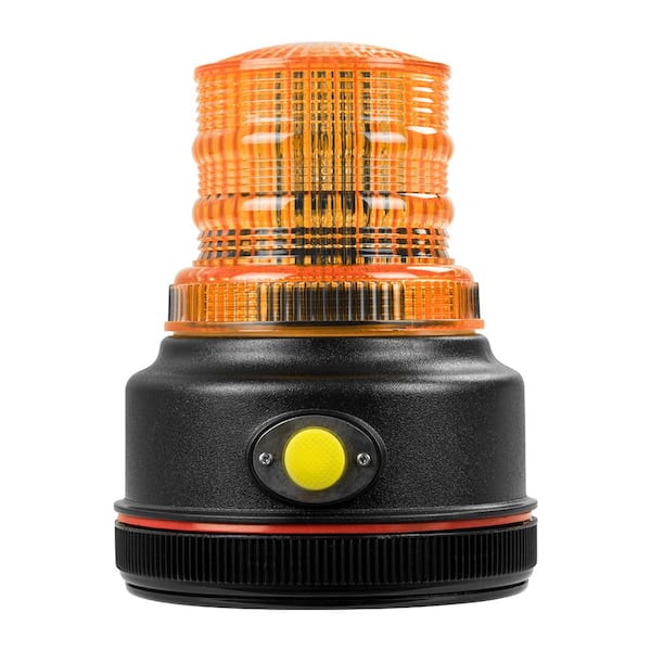 Blazer International 12-Volt 4 in. LED Battery Operated Magnetic Warning Beacon