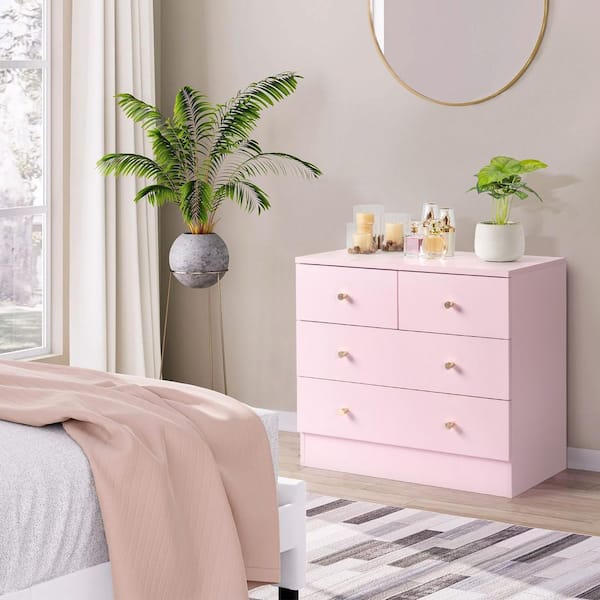 pink bedroom dresser SAMMIE Velvet Storage Set this dresser guarantees durability and is designed for long Glam Pink Dresser, RGB LED