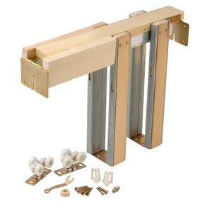 1500 Series 24 in. to 36 in. x 80 in. Universal Pocket Door Frame for 2x4 Stud Wall