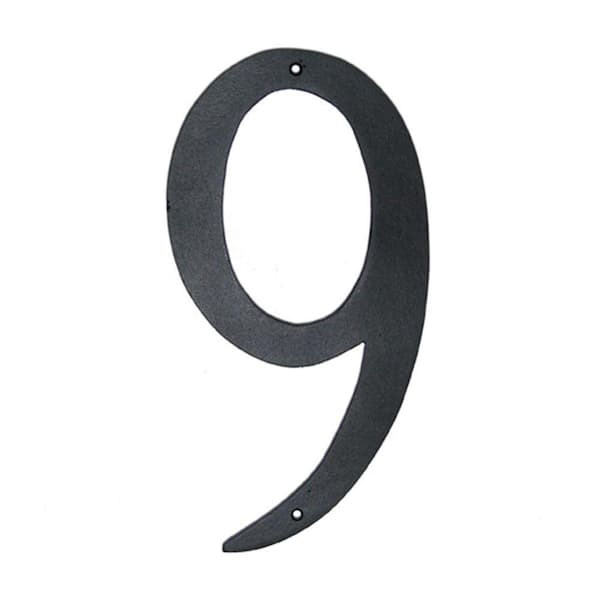Montague Metal Products 8 in. Standard House Number 9