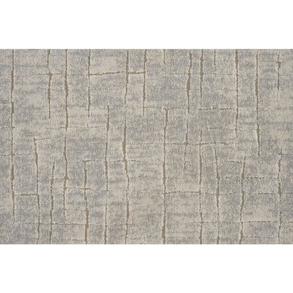 Natural Harmony Ferndale Sterling Custom Area Rug with Pad
