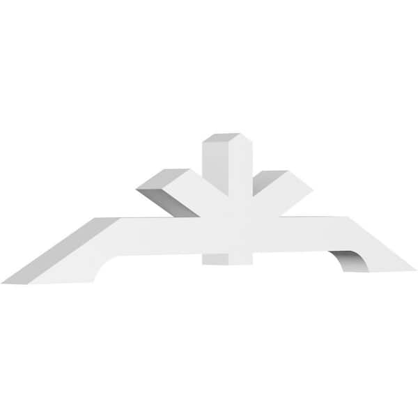 Ekena Millwork Vanguard 96 in. W x 24 in. H x 6 in. D Signature Polyurethane Bracket