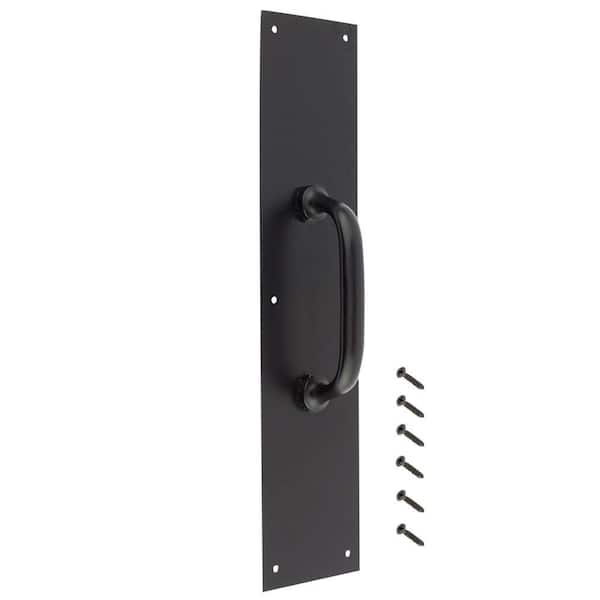 Everbilt 3-1/2 in. x 15 in. Oil-Rubbed Bronze Pull Plate