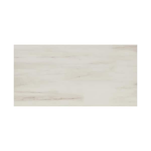 MSI Mirage Greige 16 in. x 32 in. Polished Marble Look Porcelain