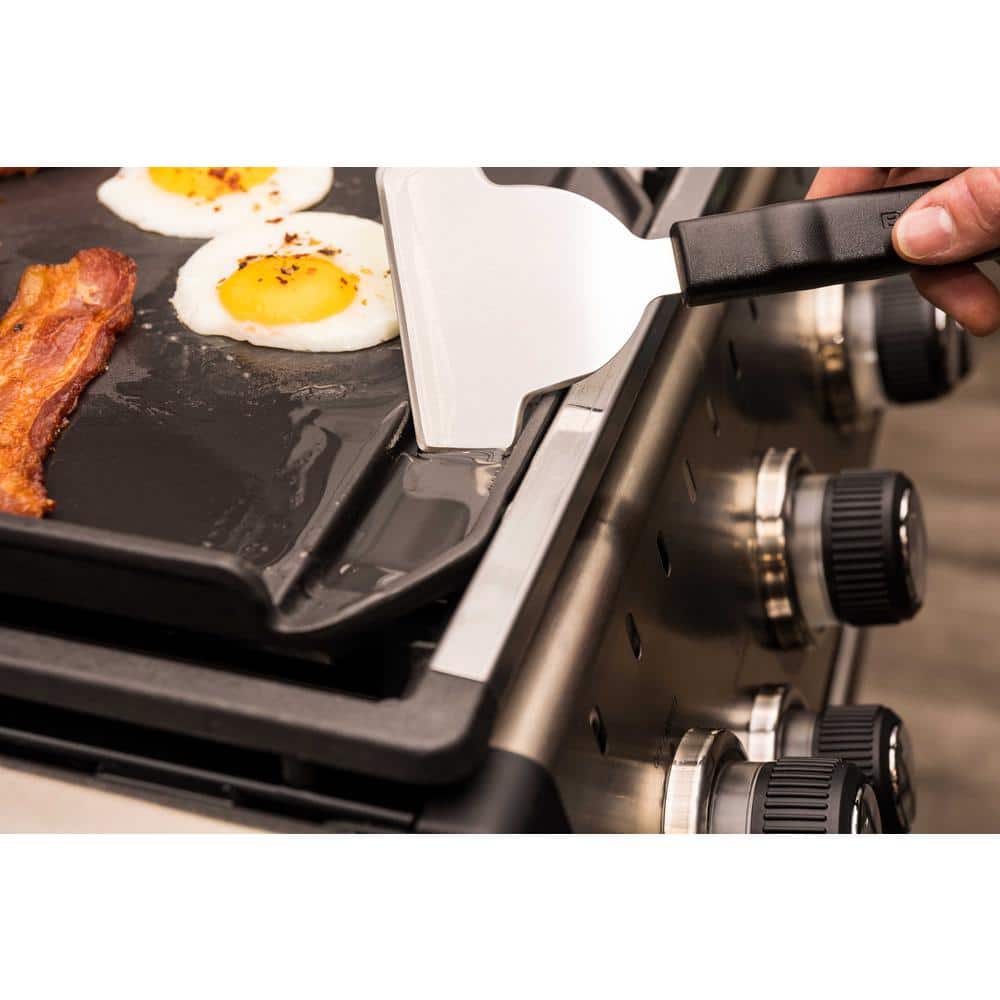 Black Matte Porcelain Coated Cast Iron Plancha