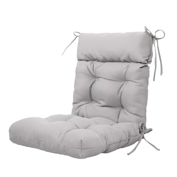 BLISSWALK Patio Chair Cushion for Adirondack High Back Tufted Seat Chair Cushion Outdoor 48 in. x 21 in. x 4 in. Blue