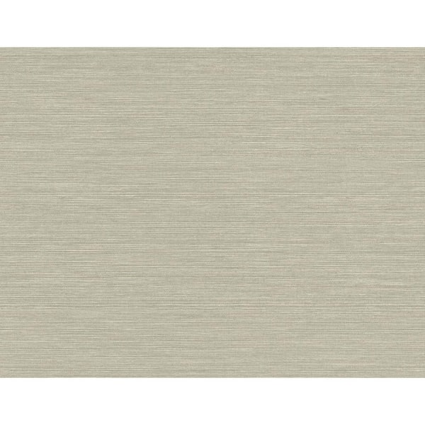 Seabrook Designs 60.75 sq. ft. Yerba Seawave Sisal Embossed Vinyl Unpasted Wallpaper Roll