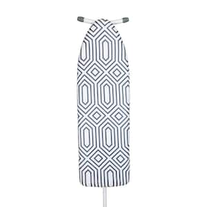 HOUSEHOLD ESSENTIALS Ultra 100% Cotton Blue Silicone Coated Print Ironing  Board Cover and Pad 2002 - The Home Depot