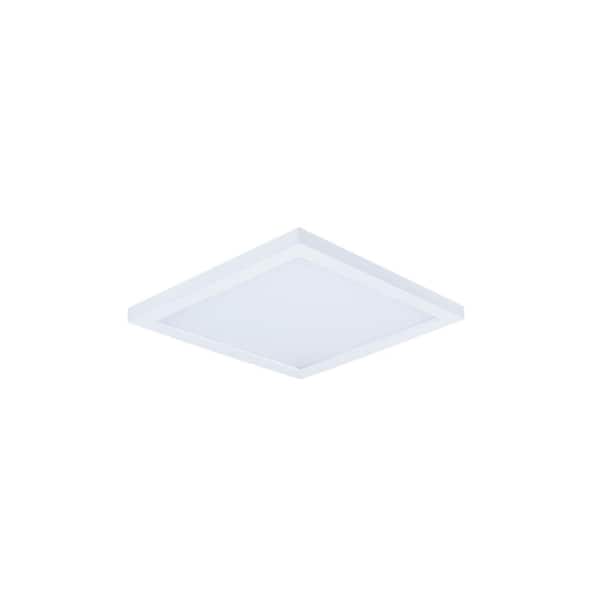 Maxim Lighting Wafer 7 in. SQ Integrated LED Surface Flush Mount 3000K