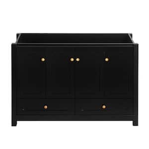 47 in. Bath Vanity Cabinet without Top Cabinet Only, 2-Doors and 8