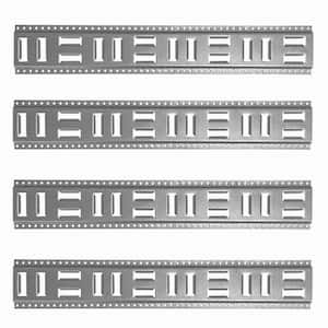 32 in. Fast-Track E-Track USA Galvanized Steel Horizontal Vertical, Logistic Tie-Down (4-Pack)