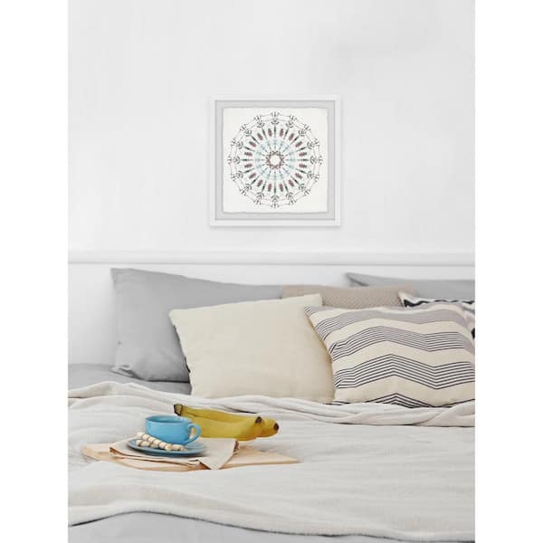 Unbranded 48 in. H x 48 in. W "Dance of the Bugs" by Marmont Hill Framed Printed Wall Art