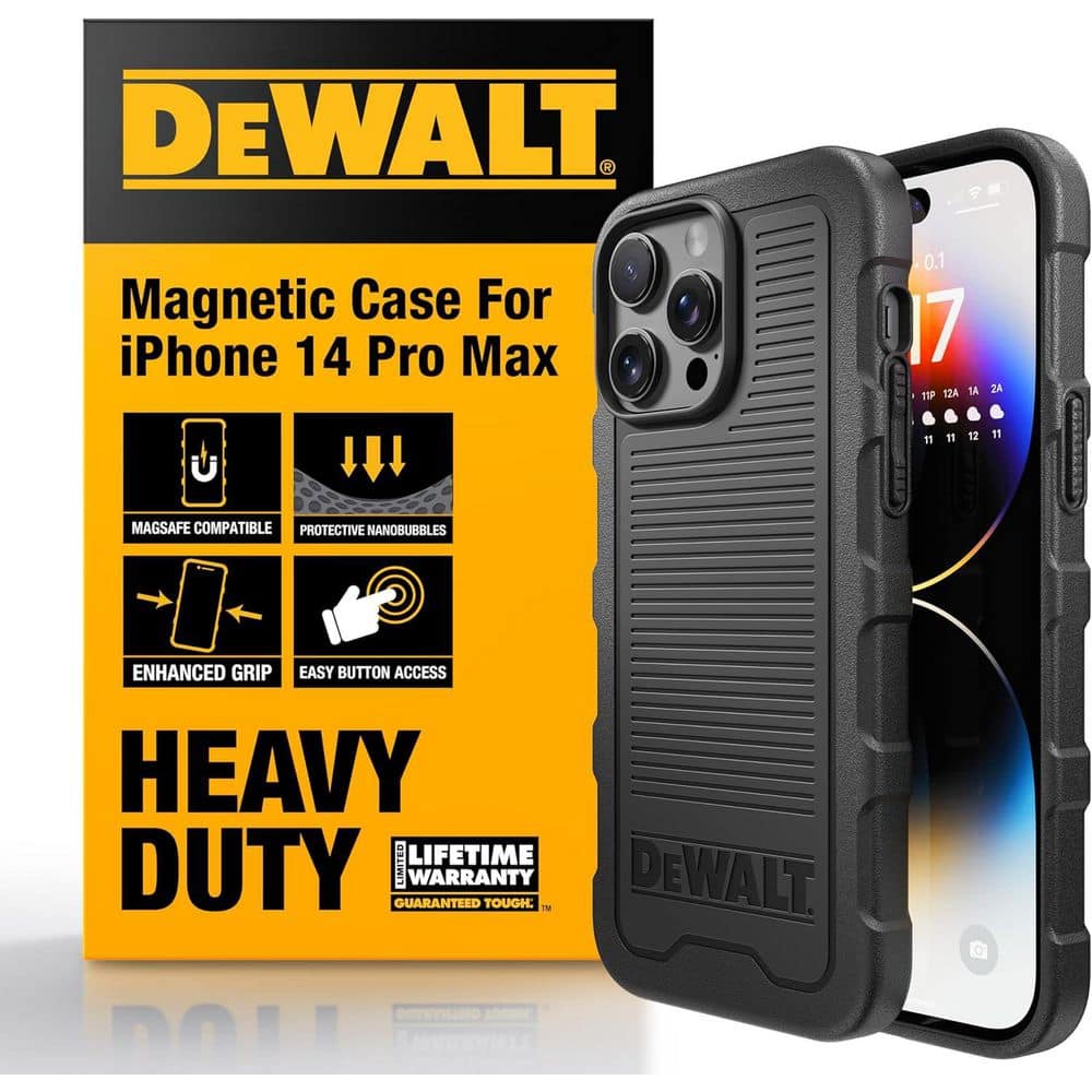 DEWALT Magnetic Case for iPhone 14 Pro Max