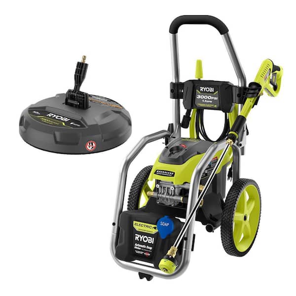 3000 PSI 1.1 GPM Cold Water Corded Electric Pressure Washer with 12 in. Surface Cleaner