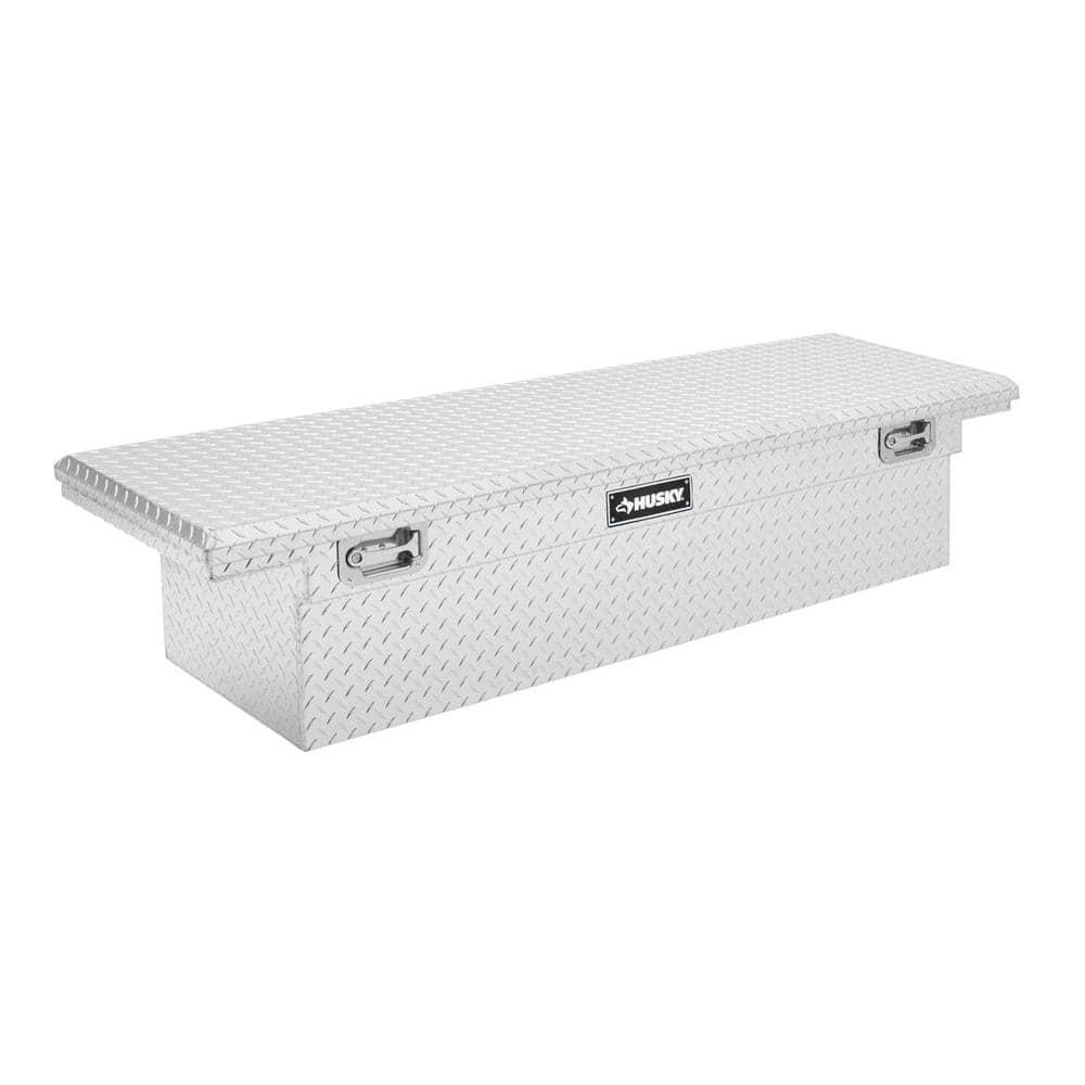 Husky 70 in. Aluminum Polished Low-Profile Truck Box THD70LP - The