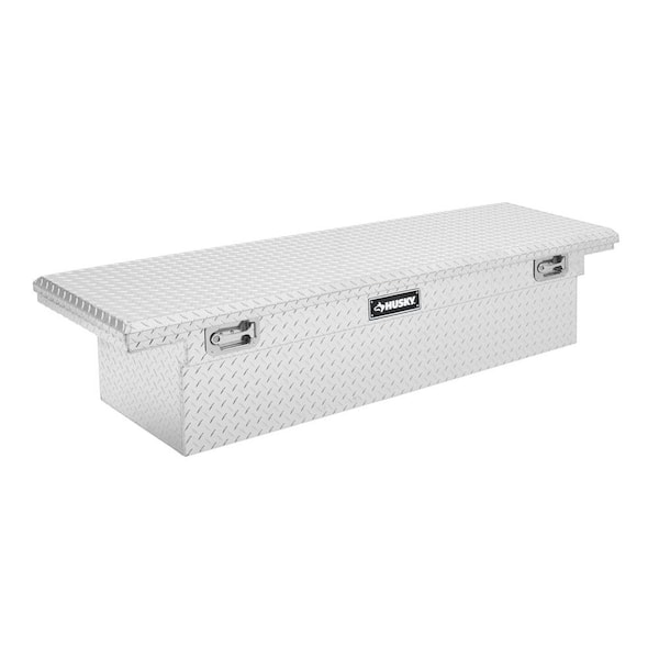 Husky 70 in. Aluminum Polished Low-Profile Truck Box THD70LP - The