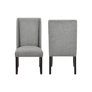 New Classic Furniture Faust Gray Upholstered Dining Chair (Set of 2)
