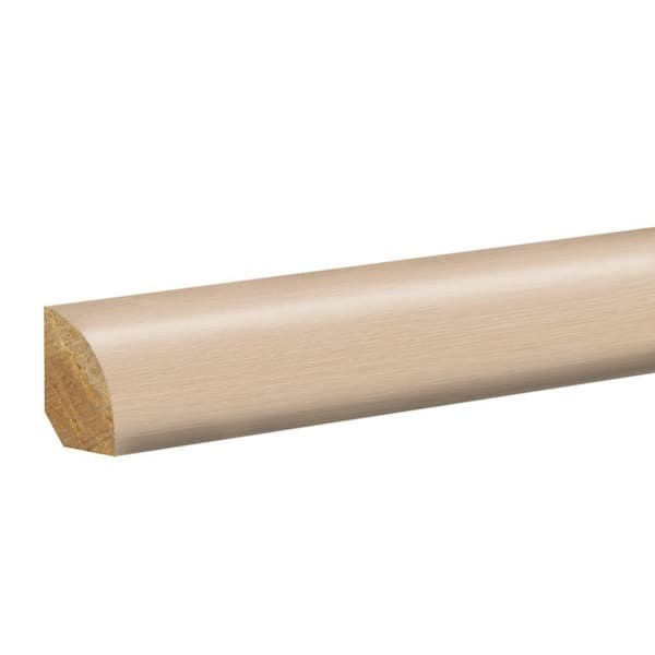 Fairview 0.62 in. T x 0.75 in. W x 94.5 in. L Textured Wood Look Laminate Moulding/Trim Quarter Round Molding