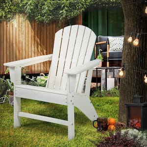 Classic Composite White of Adirondack Chair Sectional Seating Set