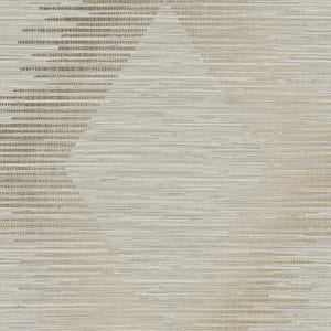 Serenity Geo Neutral and Gold Removable Wallpaper Sample
