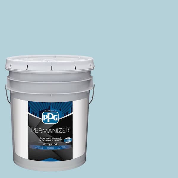 5 gal. PPG1151-3 Midsummer's Dream Flat Exterior Paint