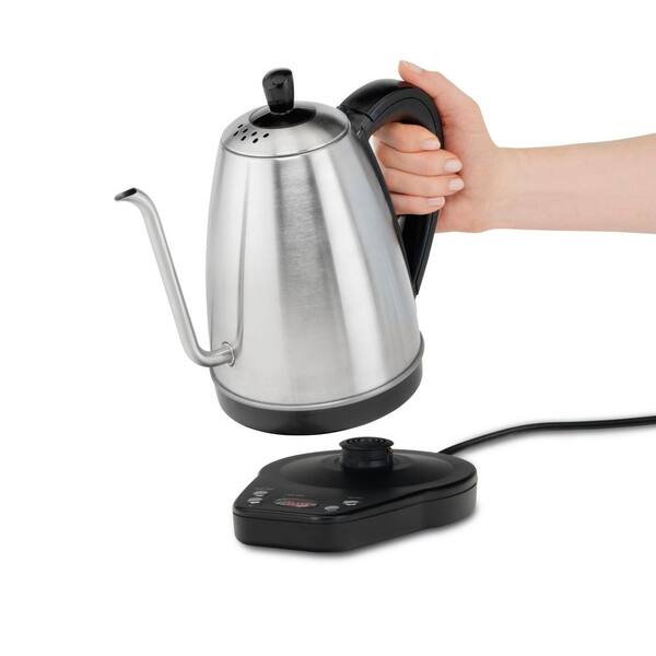 hamilton beach gooseneck pour over electric tea kettle