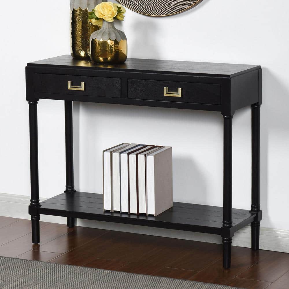 black-stylecraft-console- black-stylecraft-console-