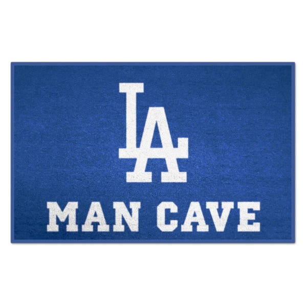MLB - Los Angeles Dodgers 19 in. x 30 in. Indoor Man Cave Starter Area Rug