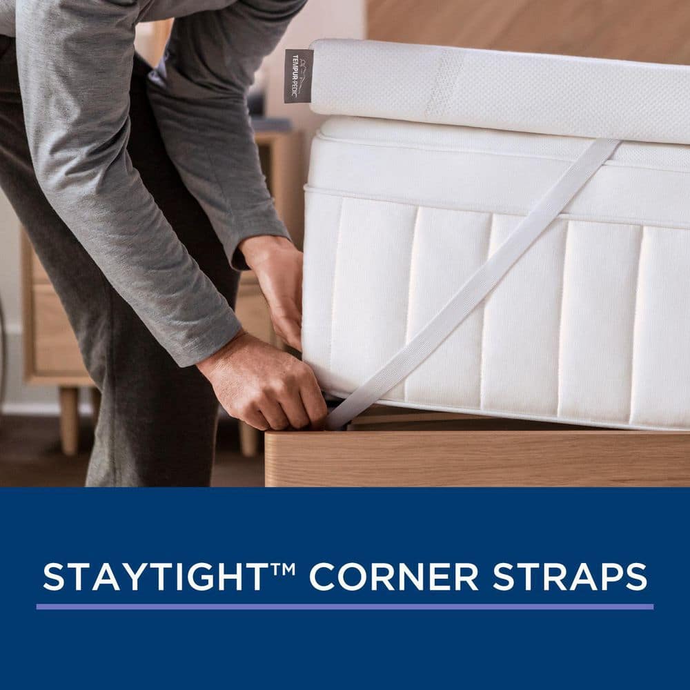 King-Sized Tempur Adapt 3-Inch Memory Foam Mattress Topper