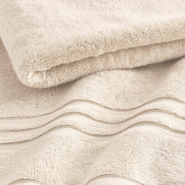 Home Source International MicroCotton Luxury Shower Towel Ivory