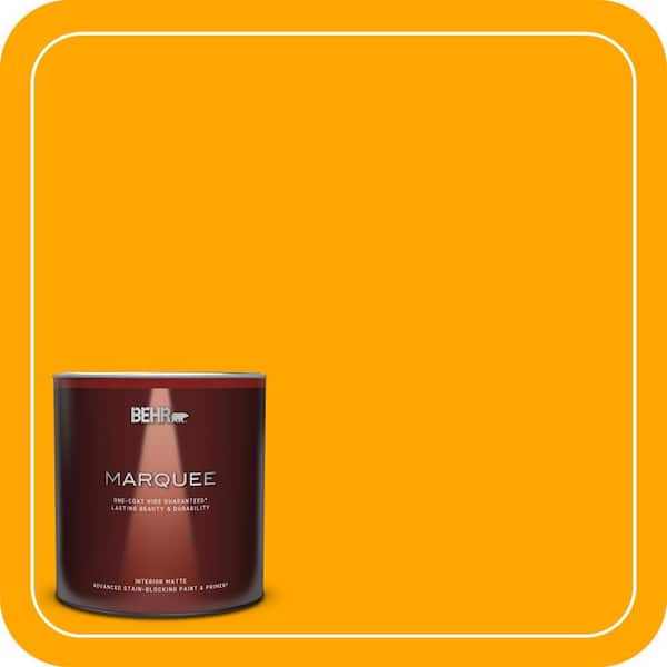 BEHR MARQUEE 1 qt. #S-G-330 Instant Delight Matte Interior Paint & Primer