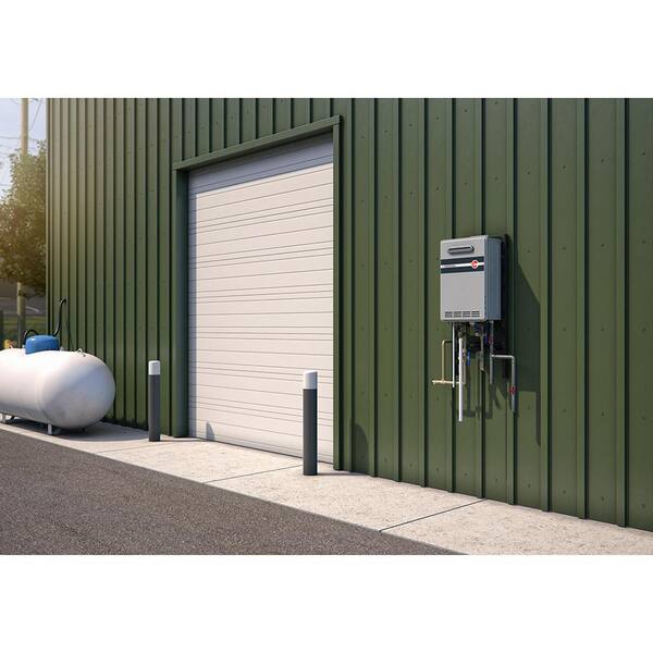 Rheem Commercial 9.5 GPM Natural Gas High Efficiency Outdoor Tankless Water  Heater RTGH-C95XLN - The Home Depot