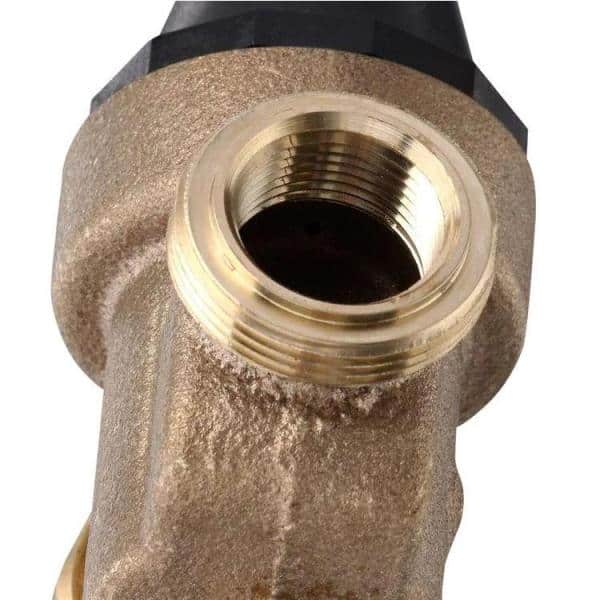 Watts 3/4" Brass MPT x FTP Water Air Pressure Reducing Valve Lead Free 75psi