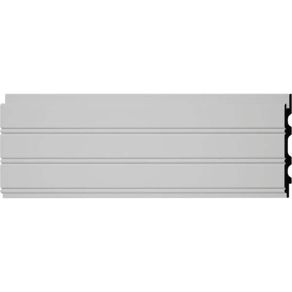 2352 32/81 in. x 5 14/23 in. x 96 in. Primed PVC Composite Panel Moulding (1-Piece − 8 Total Linear Feet)