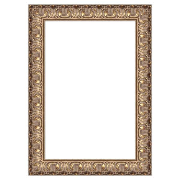 Amanti Art Florentine Gold 15 in. x 21 in. Wood Framed Dry Erase Magnetic Memo Board