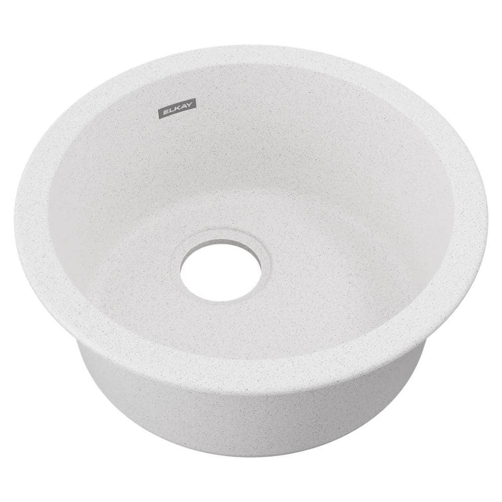Quartz Classic 18 in. Drop-In/Undermount Single Bowl White Granite/Quartz Composite Bar Sink Only price history on PriceWatchPro