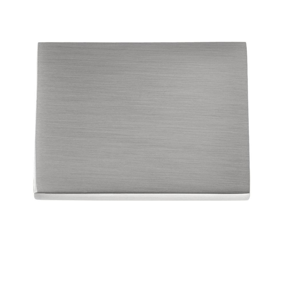 Ethan Brushed Nickel Rectangular Finger Pull with Mounting Hardware