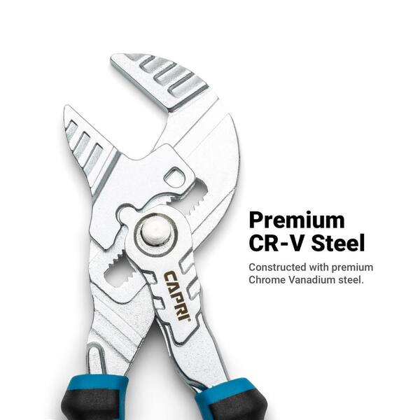 Capri Tools 7 in. and 10 in. Adjustable Pliers Wrench Set with