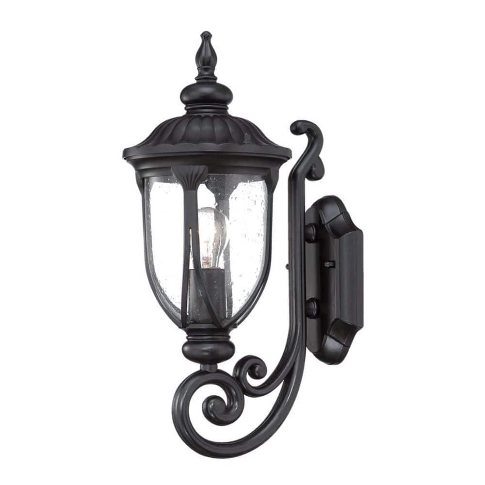 16.5 in. Black Outdoor Hardwired Sconce with No Bulbs Included price history on PriceWatchPro